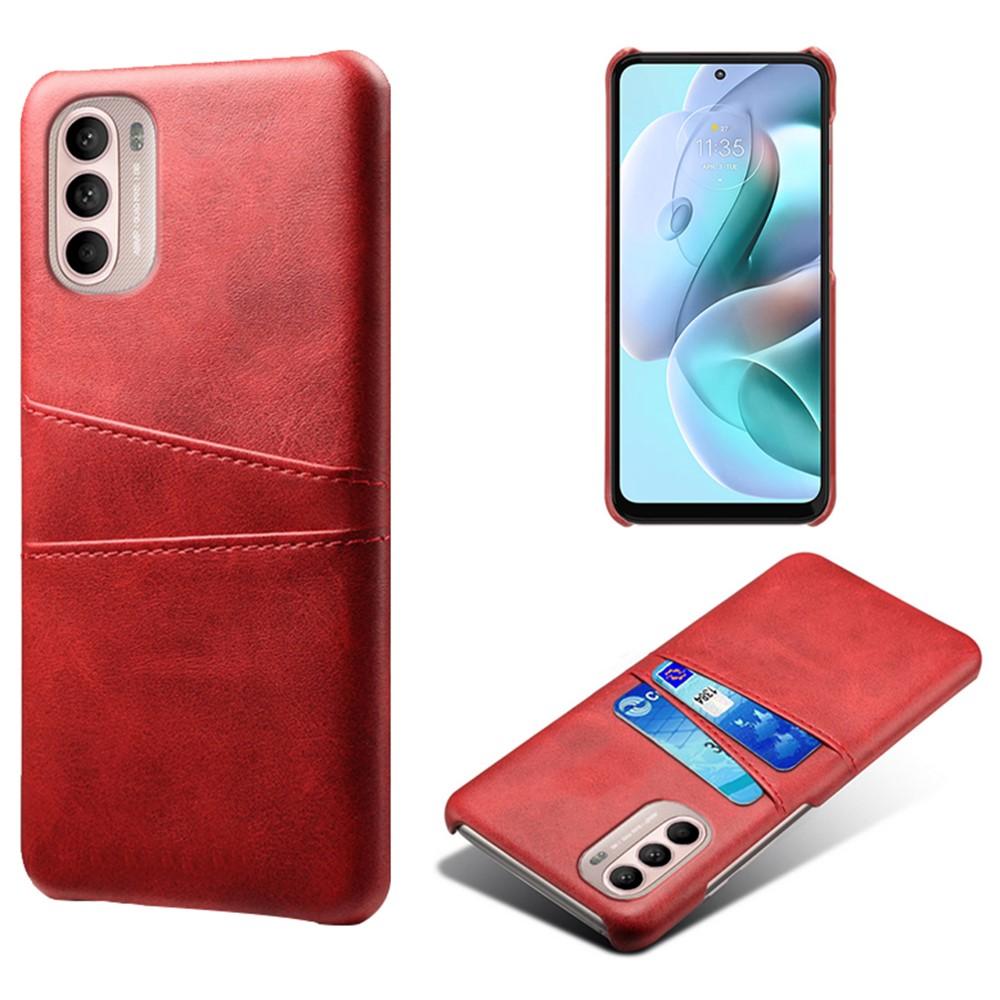 SKALO Moto G31 / G41 PU-Läder Korthållare Skal