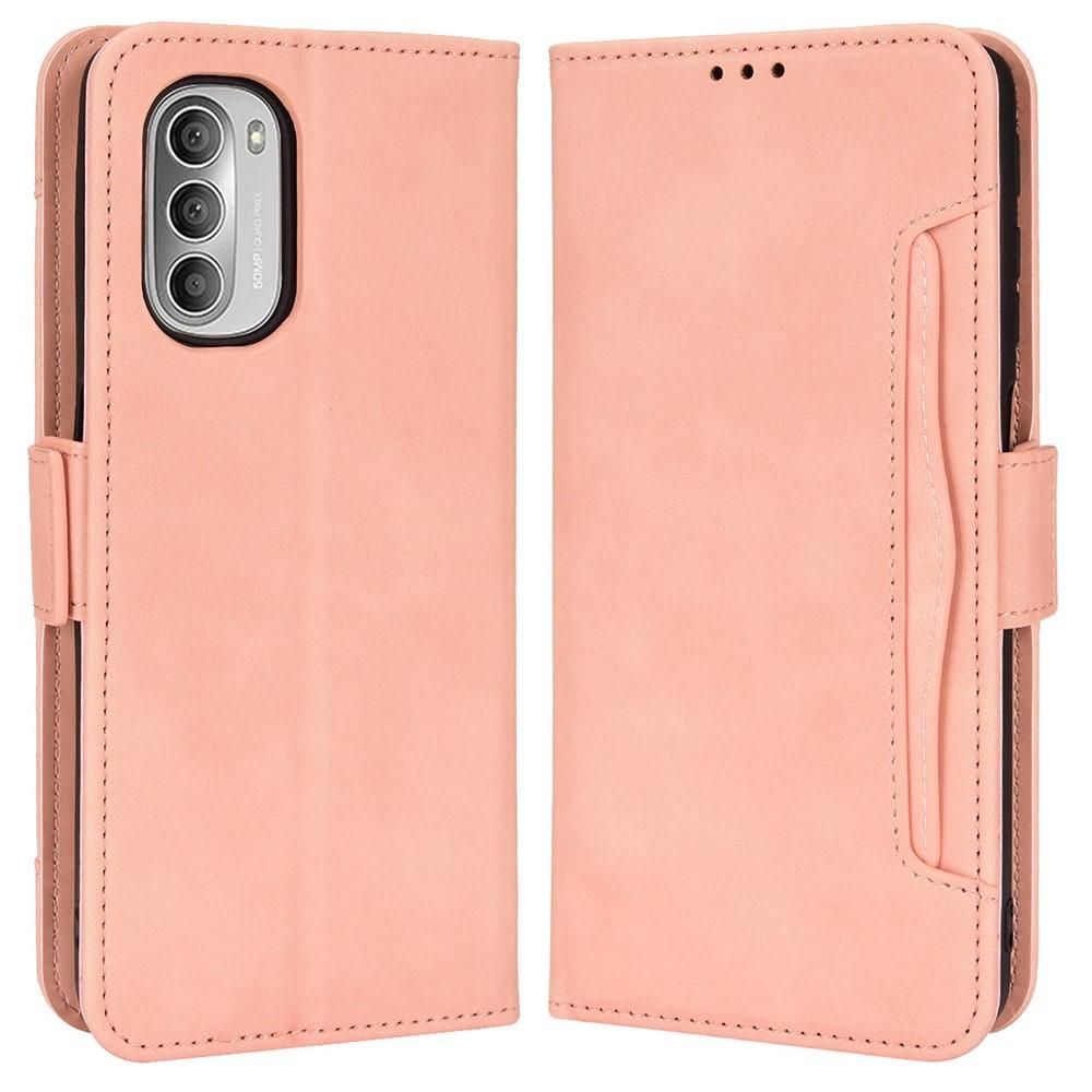 SKALO Moto G51 6-FACK Plånboksfodral