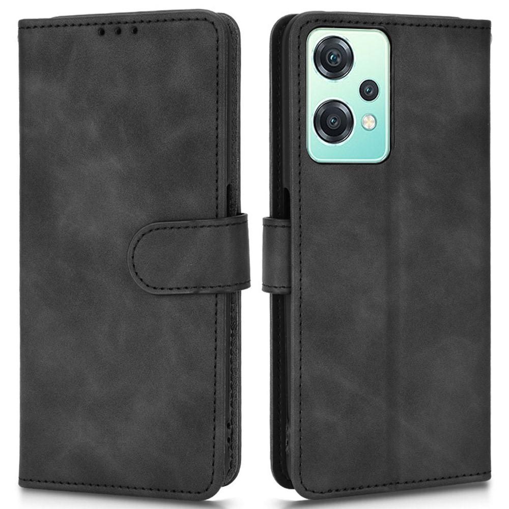 SKALO OnePlus Nord CE 2 Lite Matt PU-Läder Plånboksfodral