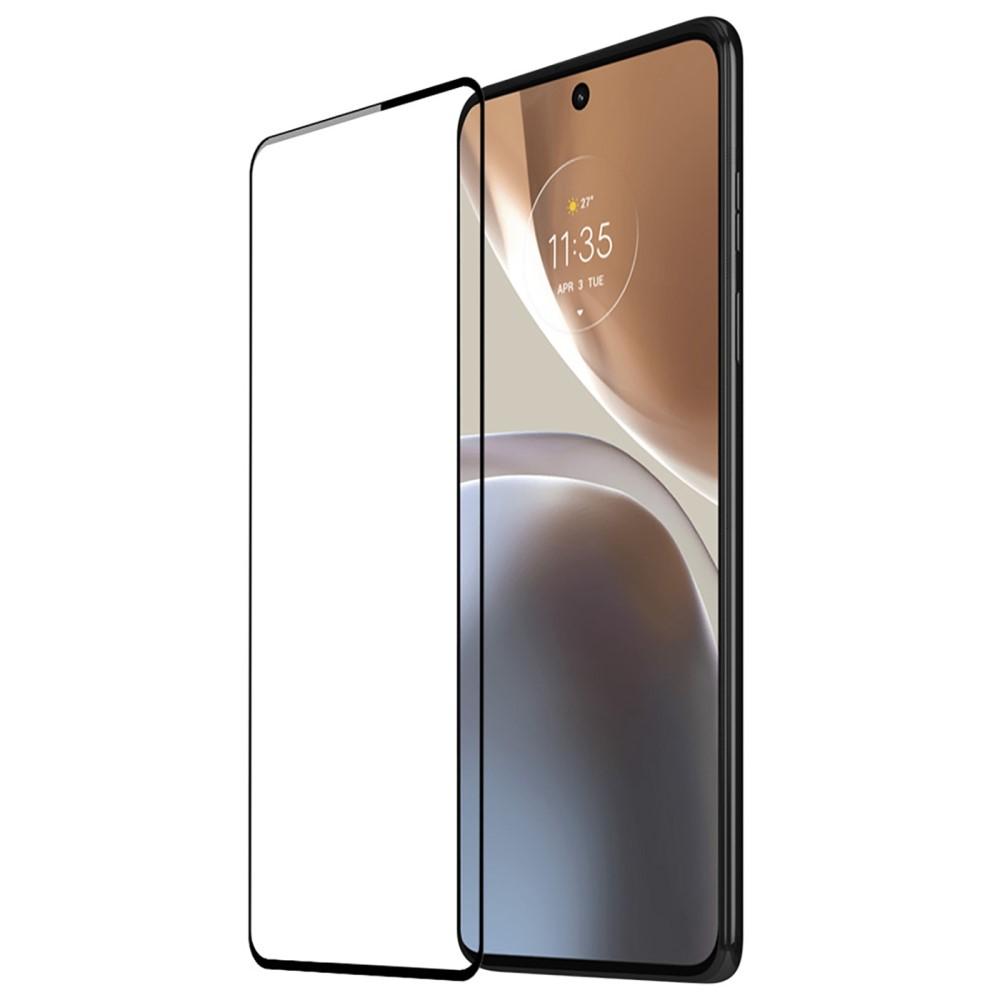 2-PACK SKALO Motorola Moto G32 Heltäckande Skärmskydd Härdat Glas