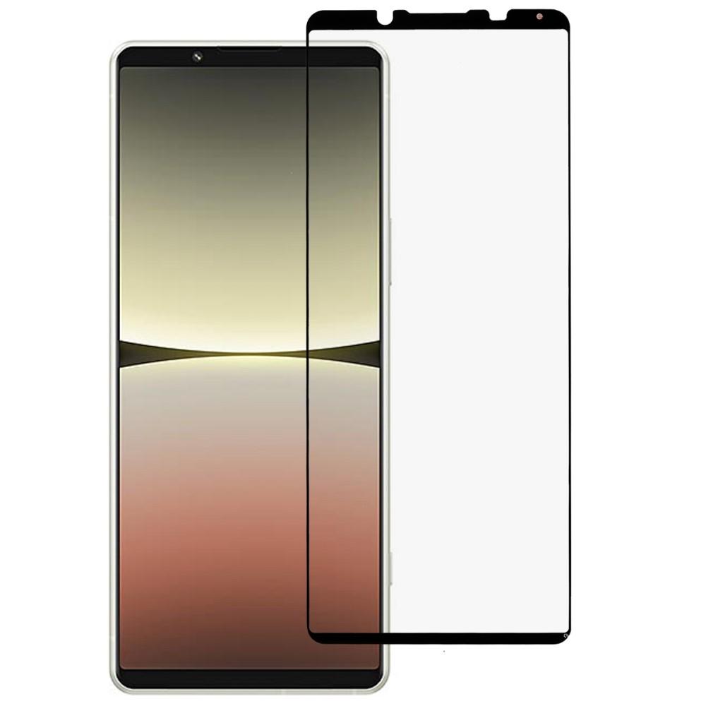 2-PACK SKALO Sony Xperia 5 IV Heltäckande Skärmskydd Härdat Glas