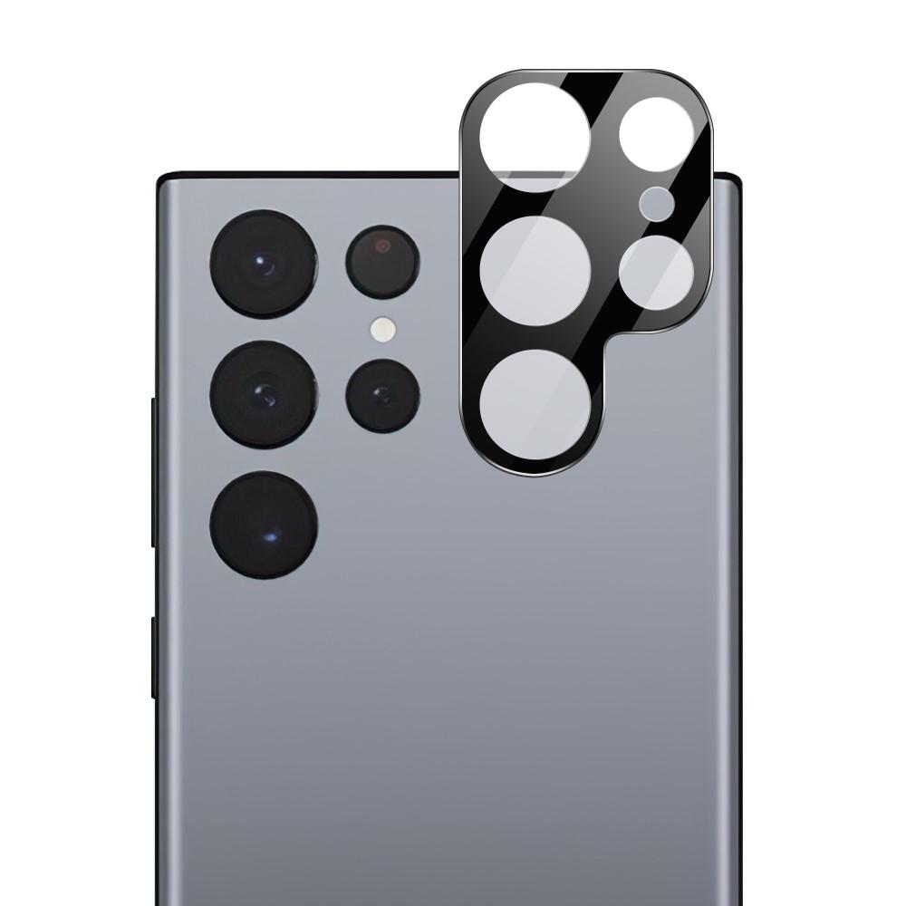 2-PACK SKALO Samsung S23 Ultra 3D Linsskydd/Kameraskydd Härdat Glas