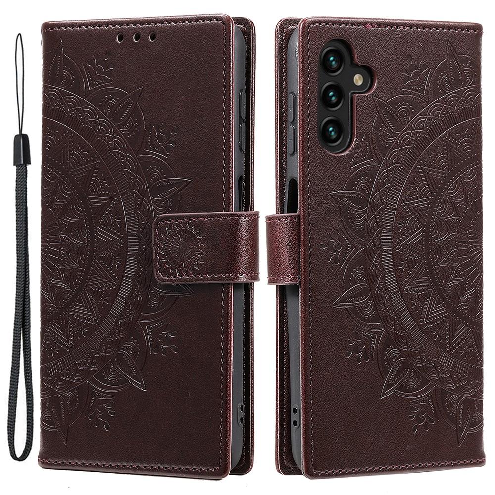 SKALO Samsung A34 Mandala Plånboksfodral
