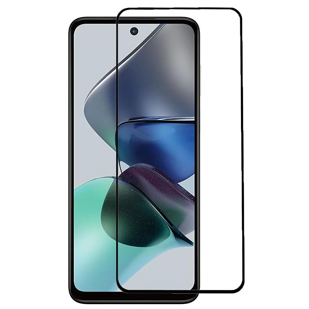 2-PACK SKALO Motorola Moto G23 Heltäckande Skärmskydd Härdat Glas