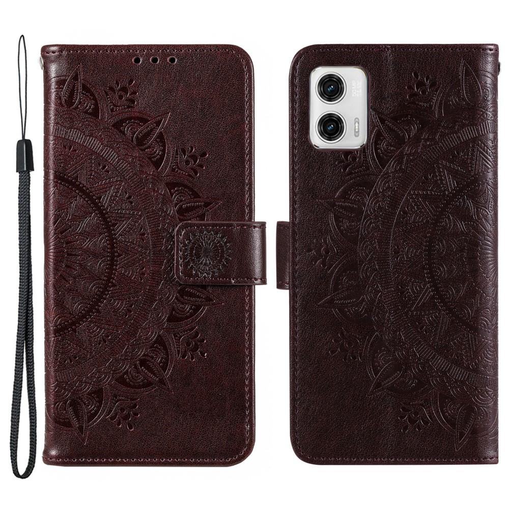 SKALO Motorola Moto G73 Mandala Plånboksfodral