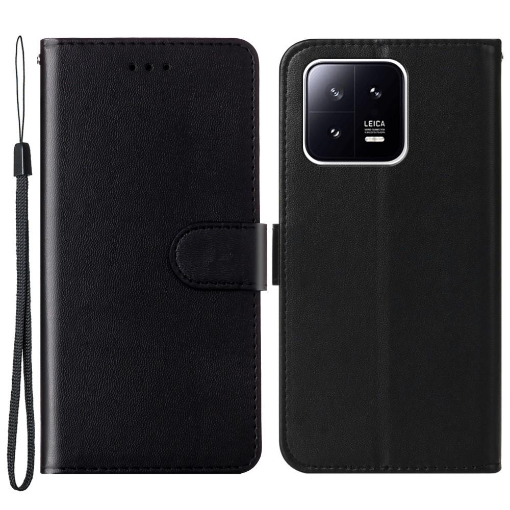 SKALO Xiaomi 13 Plånboksfodral i PU-Läder