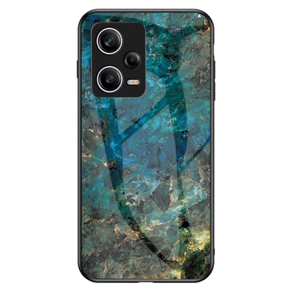 SKALO Xiaomi Redmi Note 12 Pro Marmor Härdat Glas TPU-skal - Motiv 4
