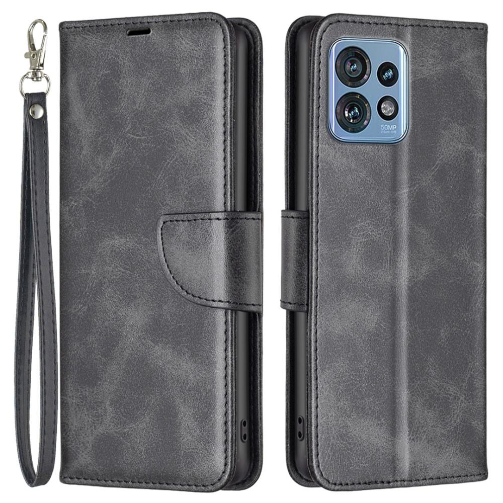 SKALO Motorola Edge 40 Pro Plånboksfodral i PU-Läder