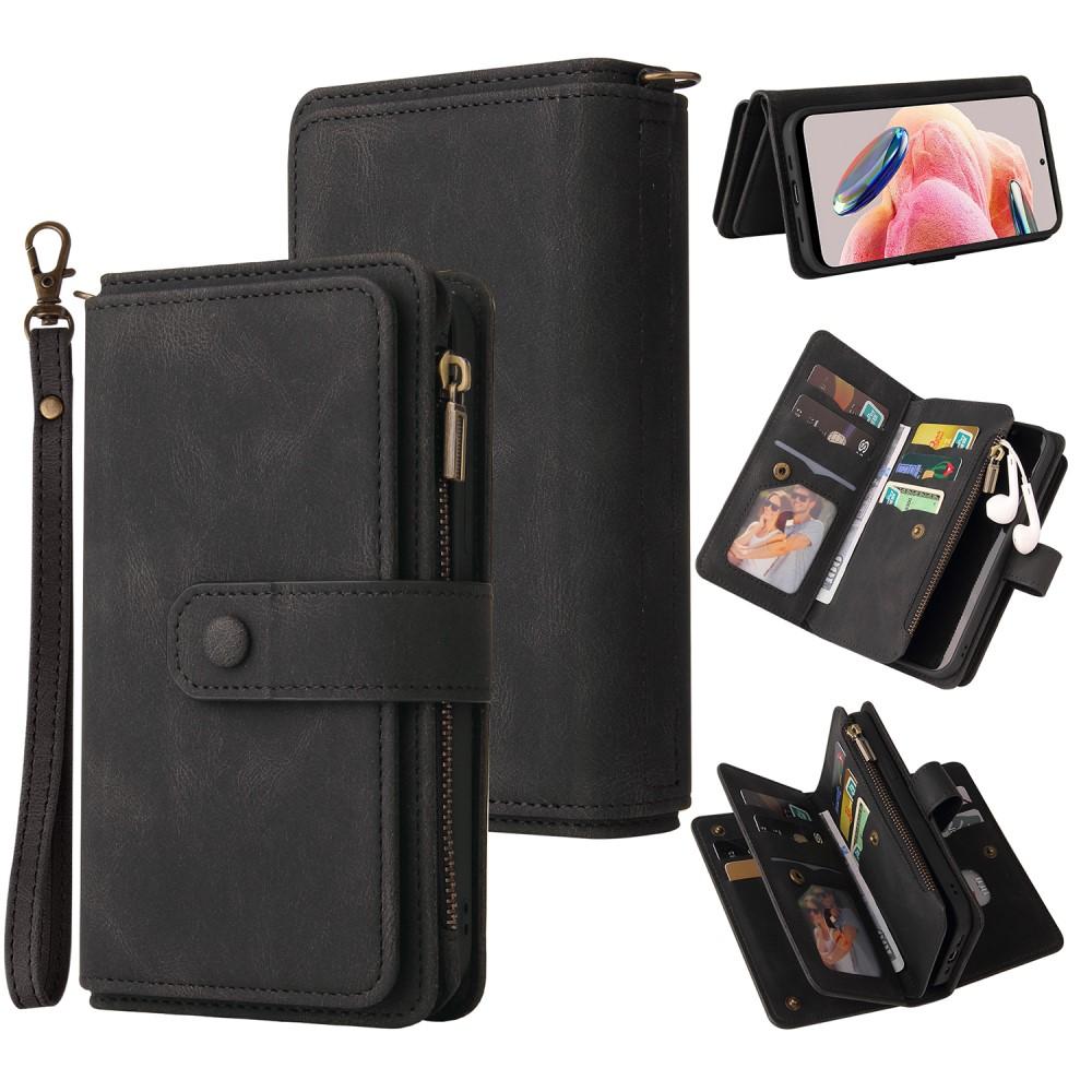 SKALO Xiaomi Redmi Note 12 Big Wallet 17-FACK Plånboksfodral