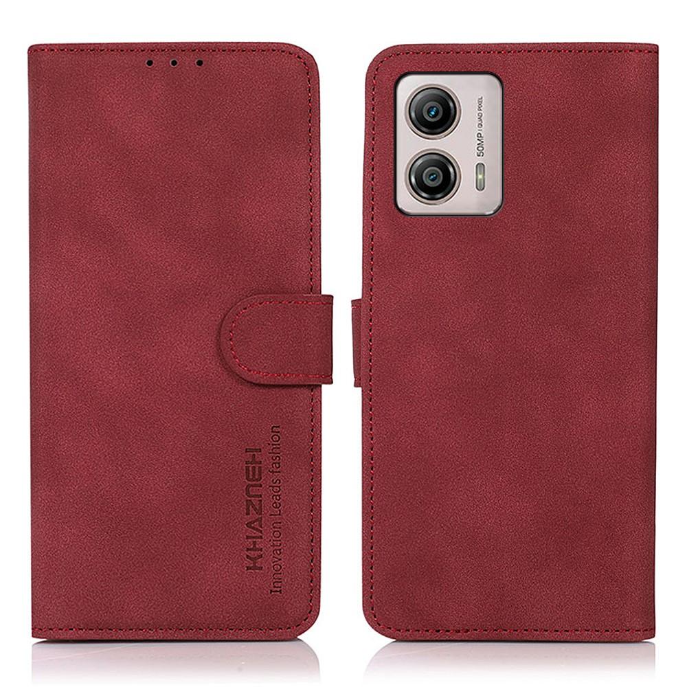 SKALO Motorola Moto G53 KHAZNEH Plånboksfodral i PU-Läder