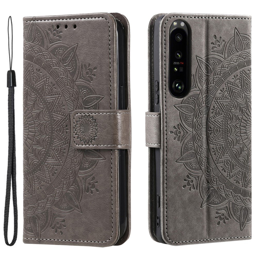 SKALO Sony Xperia 1 V Mandala Plånboksfodral