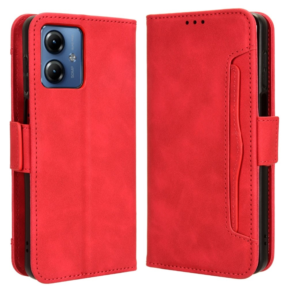 SKALO Motorola Moto G14 6-FACK Plånboksfodral
