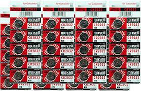 Maxell CR 2032 20-Pack Lithium 2032 3V
