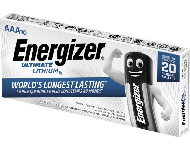 AAA Lithium Batteri (x11 fler bilder). 10-pack