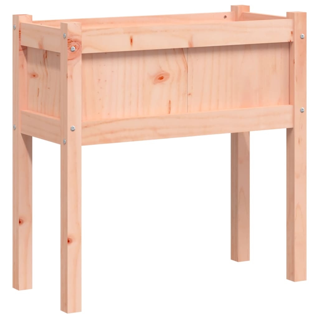 vidaXL Odlingslåda med ben 70x31x70 cm massivt douglasträ