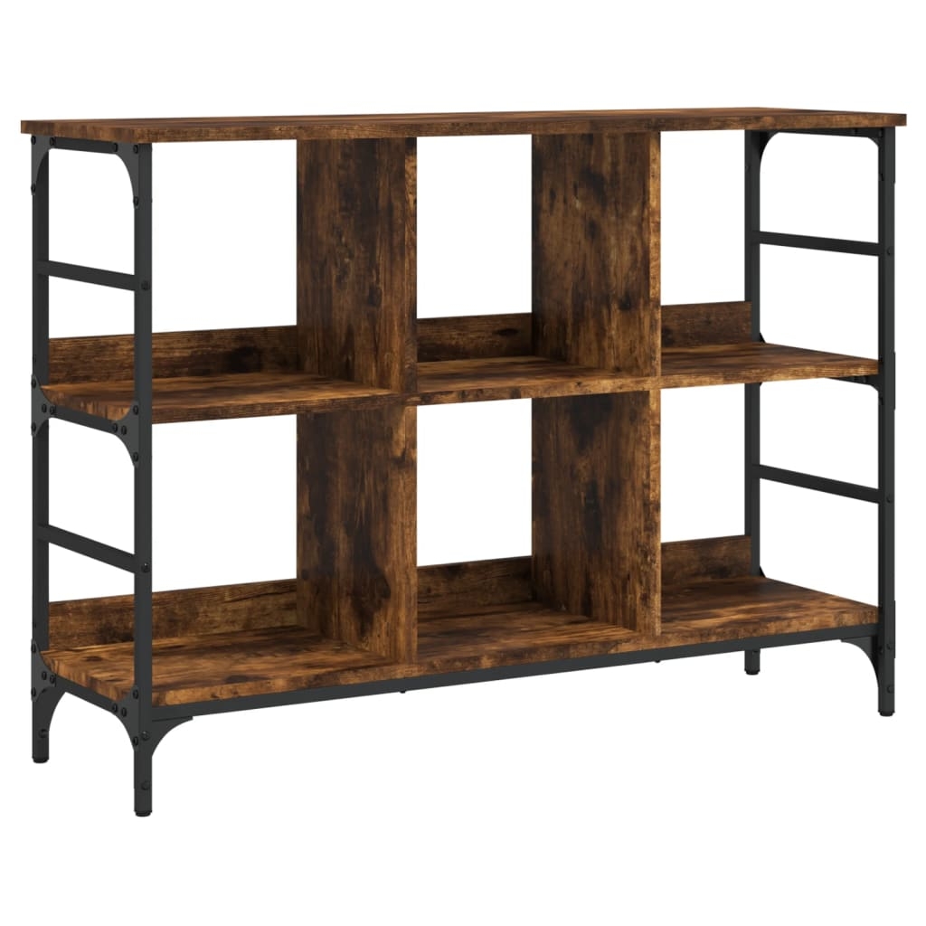 vidaXL Skänk rökfärgad ek 102x32x73,5 cm konstruerat trä