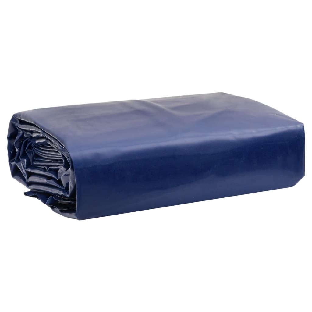 vidaXL Presenning blå 2,5x4,5 m 650 g/m²