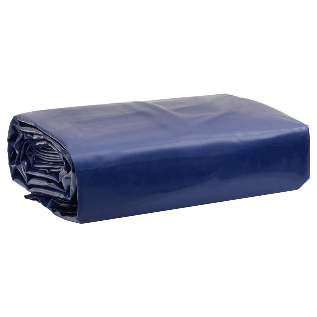 vidaXL Presenning blå 2,5x3,5 m 650 g/m²