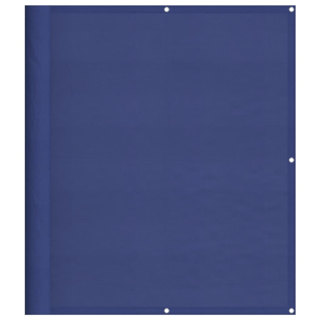 vidaXL Balkongskärm blå 120x700 cm 100% polyester oxford