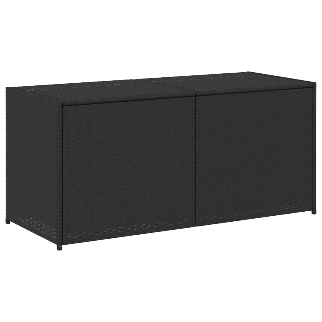 vidaXL Dynbox svart 283L konstrotting
