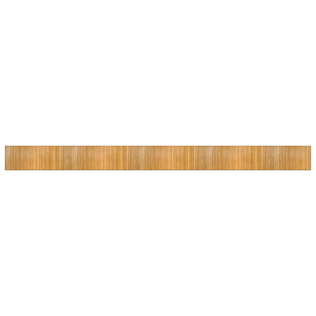 vidaXL Matta rektangulär naturlig 80x1000 cm bambu
