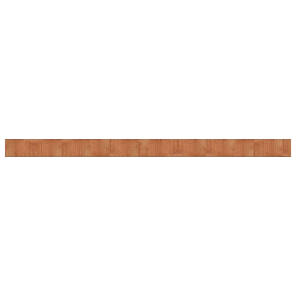 vidaXL Matta rektangulär brun 60x1000 cm bambu