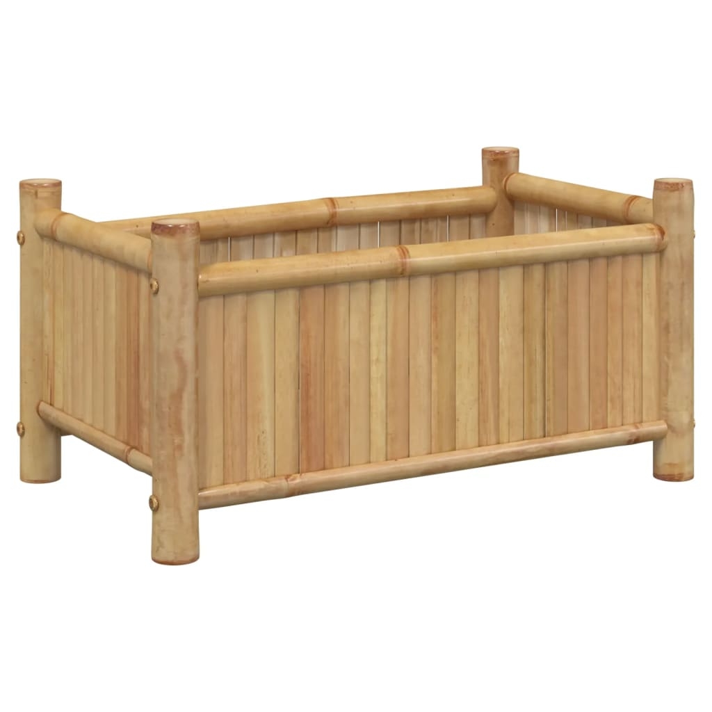 vidaXL Odlingslåda 50x30x25 cm bambu