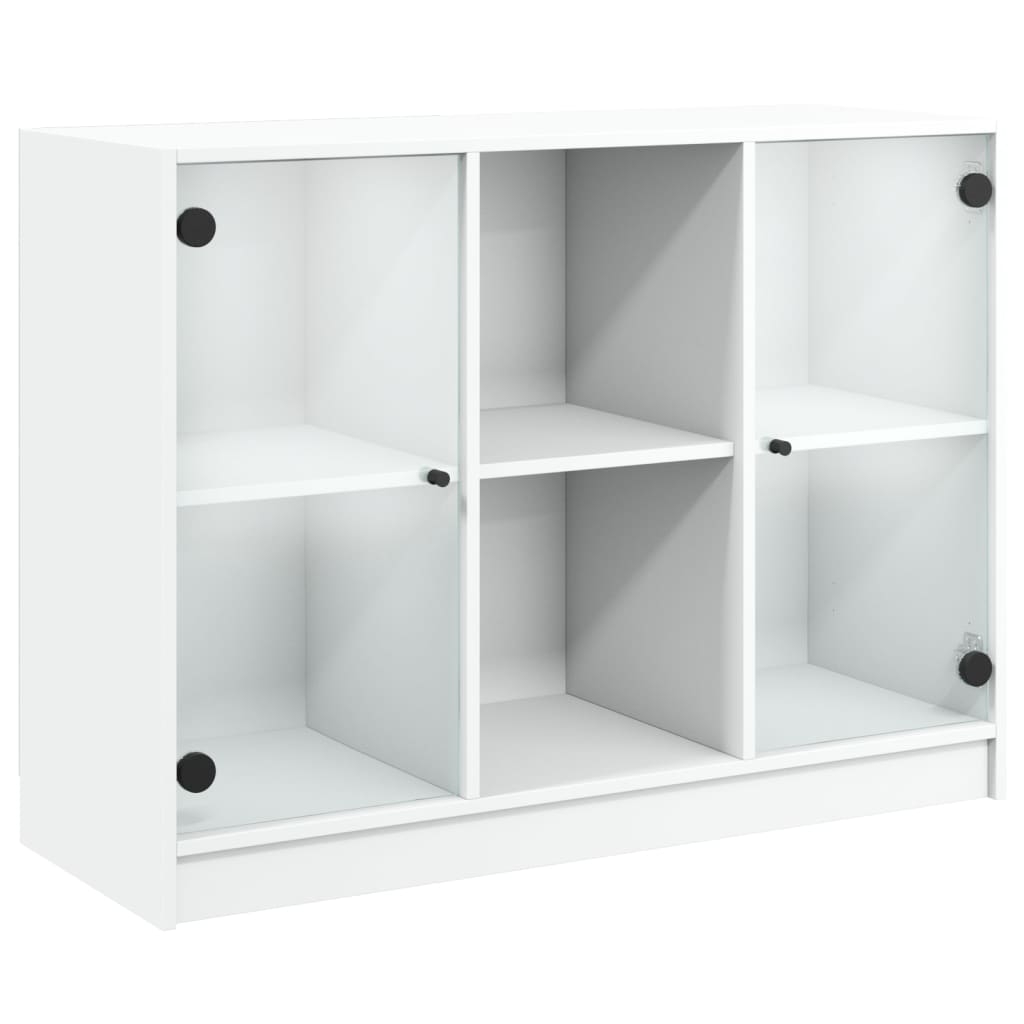 vidaXL Skänk vit 102x37x75,5 cm konstruerat trä