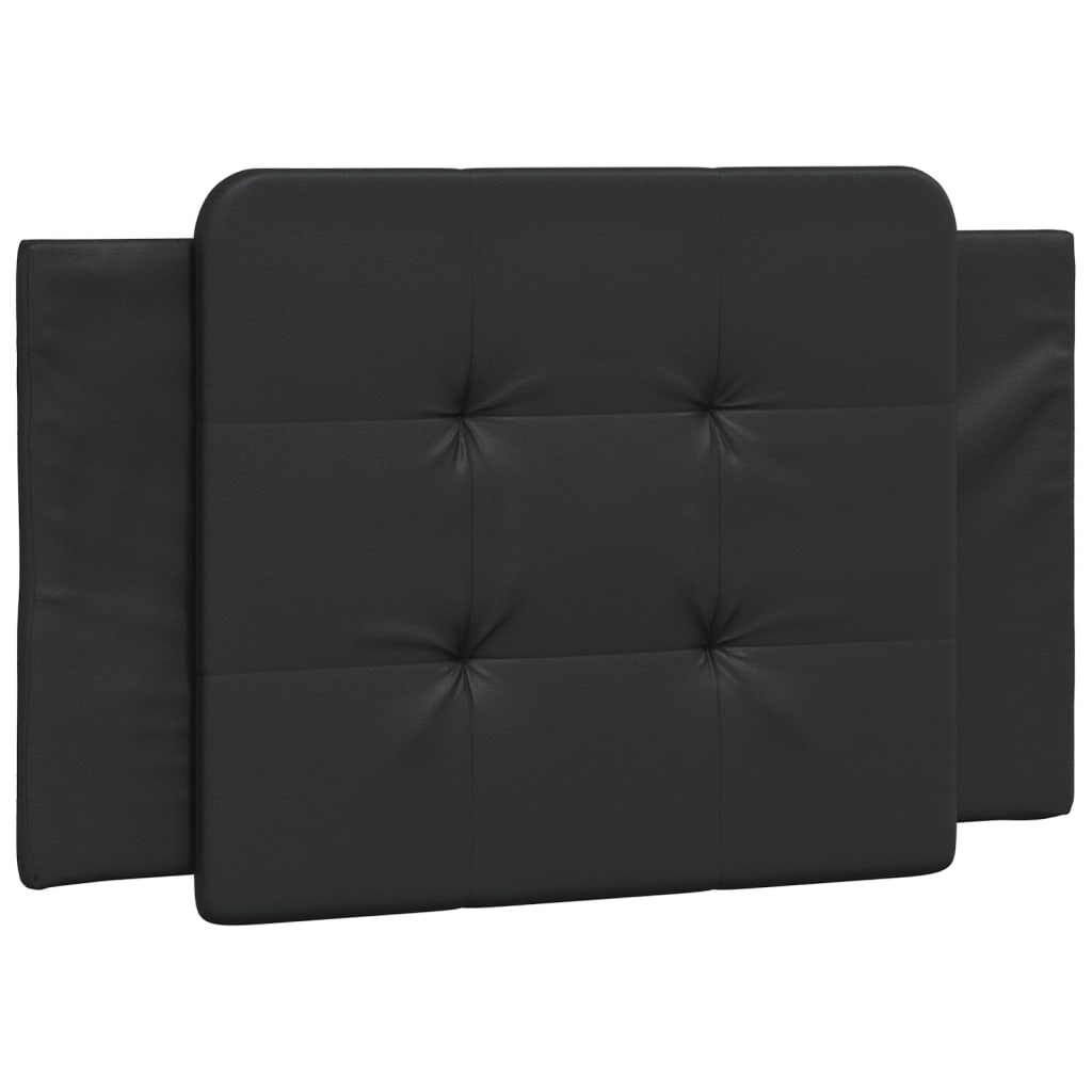 vidaXL Dyna till huvudgavel svart 90 cm konstläder