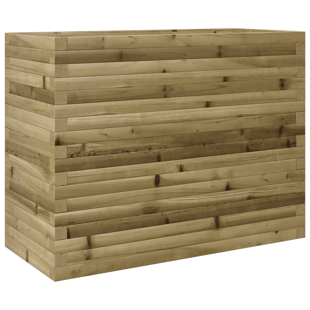 vidaXL Odlingslåda 90x40x68,5 cm impregnerat furu