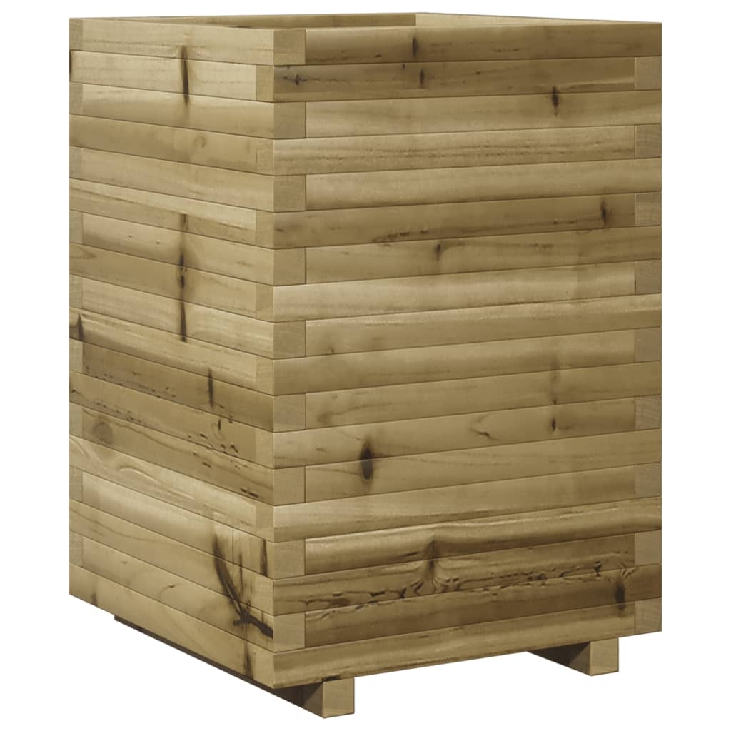vidaXL Odlingslåda 50x50x72 cm impregnerat furu