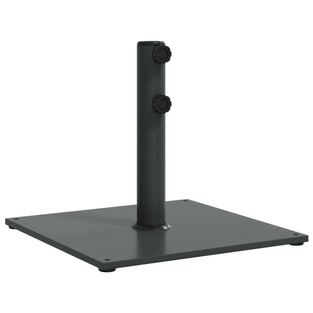 vidaXL Parasollfot för Ø32/38/48 mm stolpar 17 kg fyrkantigt