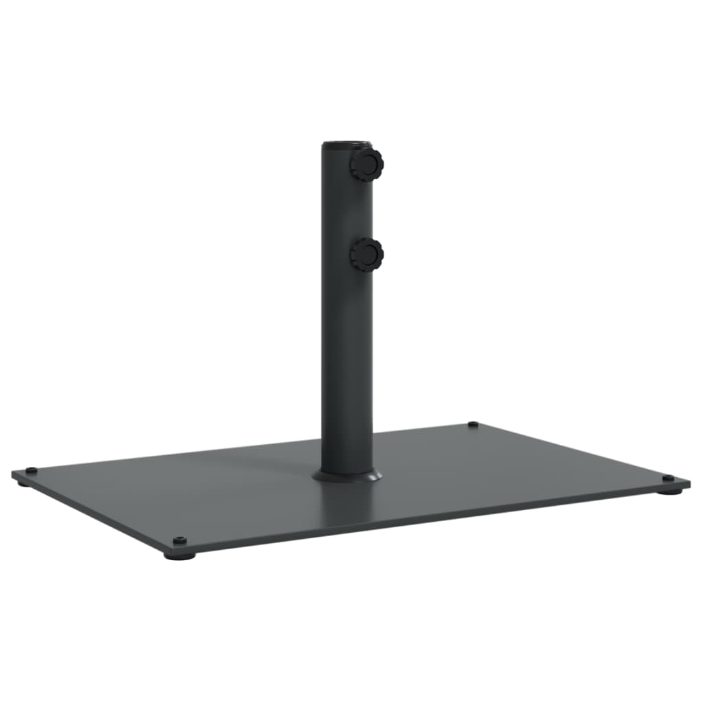 vidaXL Parasollfot för Ø32/38/48 mm stolpar 15 kg rektangulär
