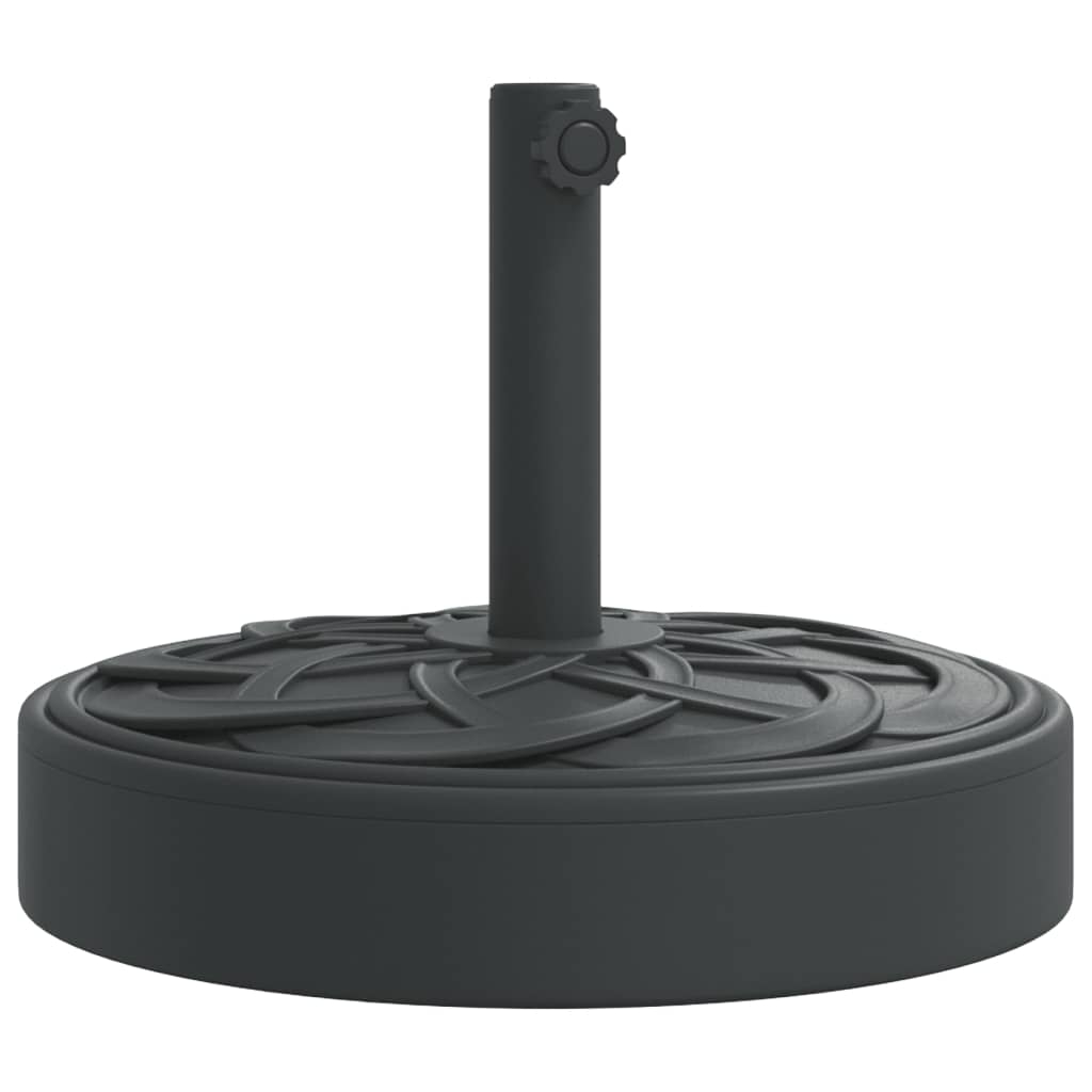 vidaXL Parasollfot för Ø38 / 48 mm stolpar 25 kg rund
