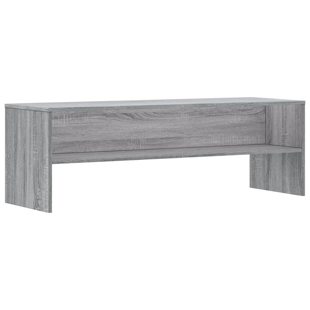 vidaXL TV-benk grå sonoma 120x40x40 cm sponplate