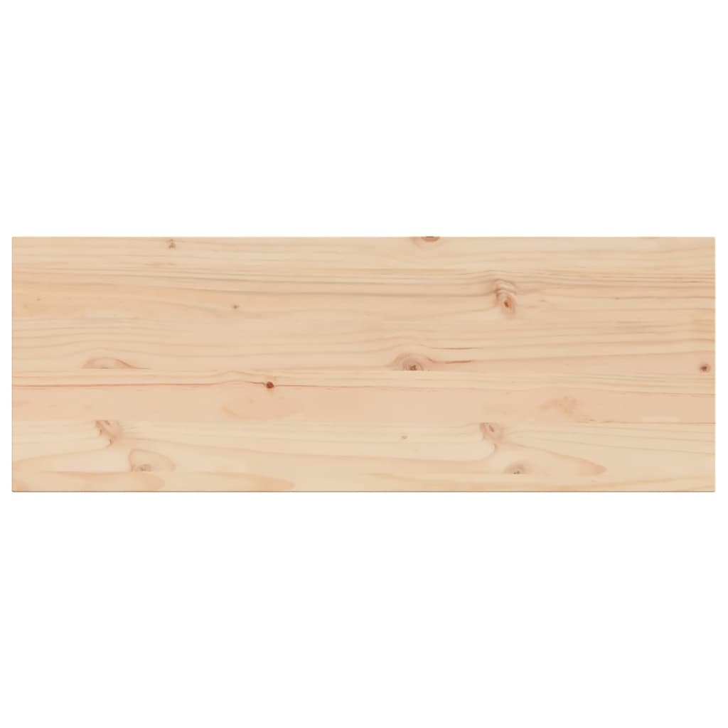 vidaXL Bordsskiva 110x40x2,5 cm rektangulär massiv furu