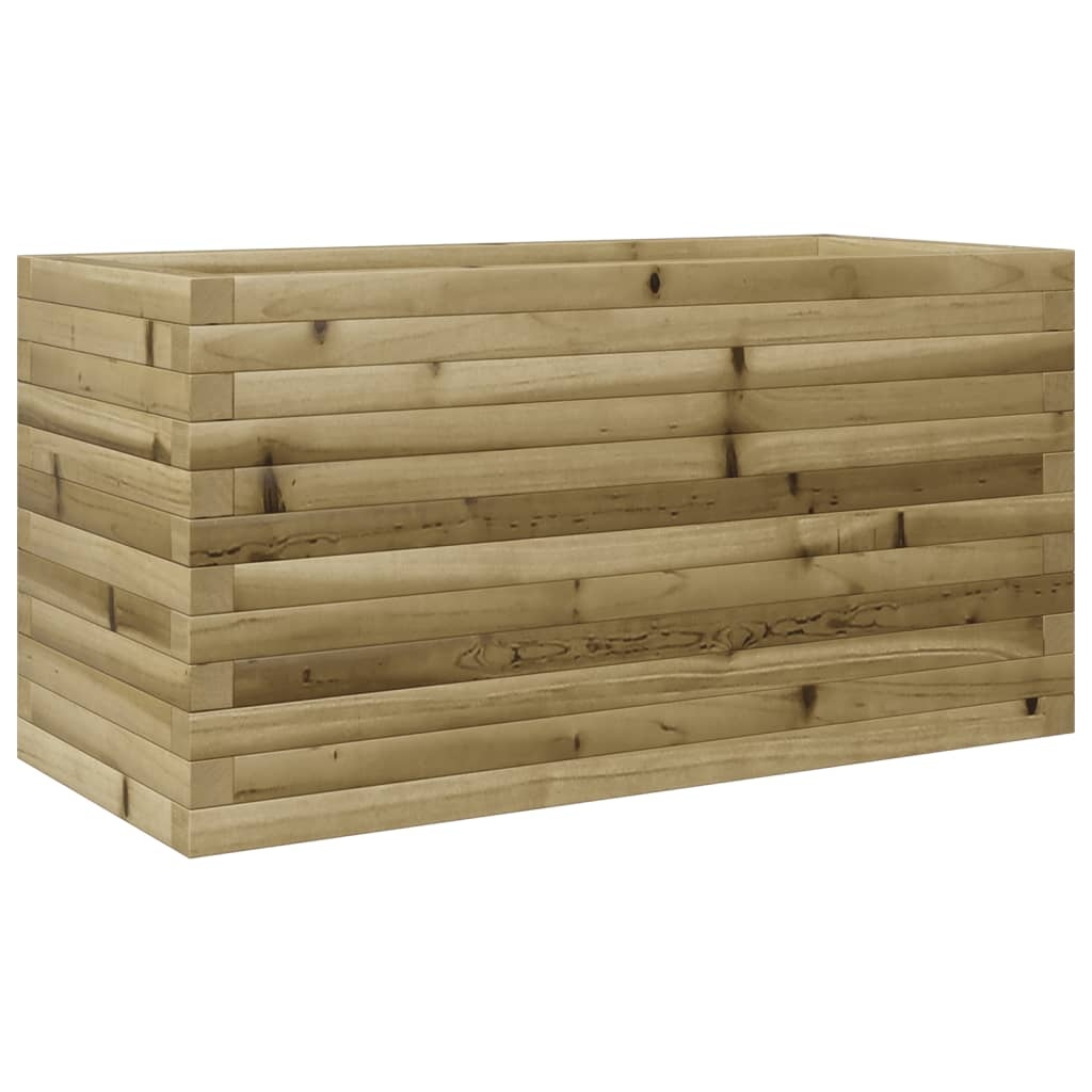 vidaXL Odlingslåda 90x40x45,5 cm impregnerat furu