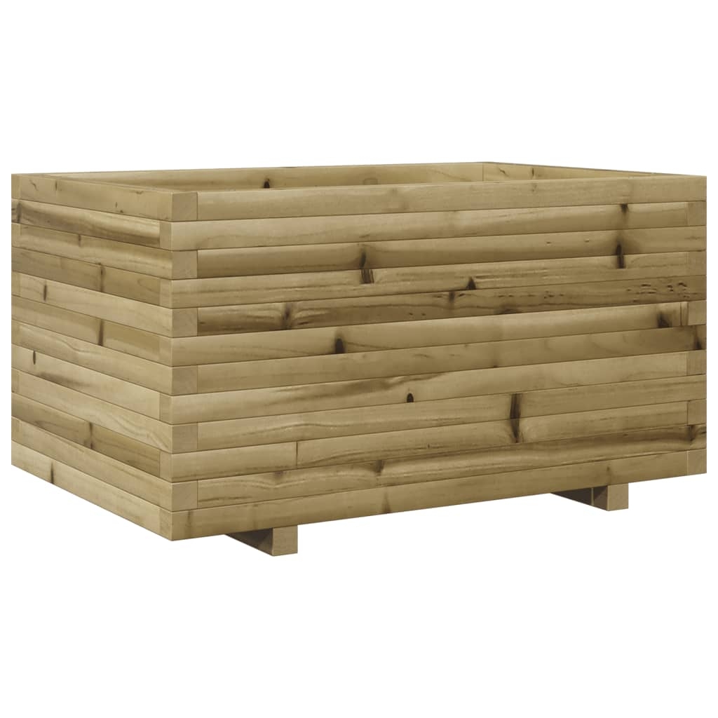 vidaXL Odlingslåda 90x60x49,5 cm impregnerat furu
