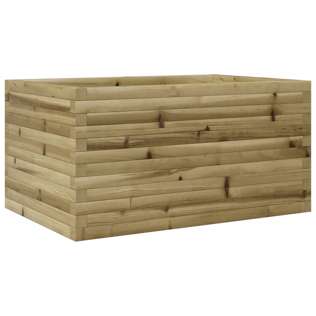 vidaXL Odlingslåda 90x60x45,5 cm impregnerat furu