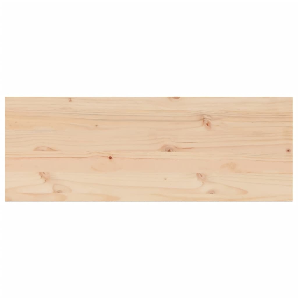 vidaXL Bordsskiva 110x40x1,7 cm rektangulär massiv furu