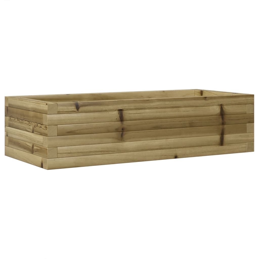 vidaXL Odlingslåda 90x40x23 cm impregnerat furu
