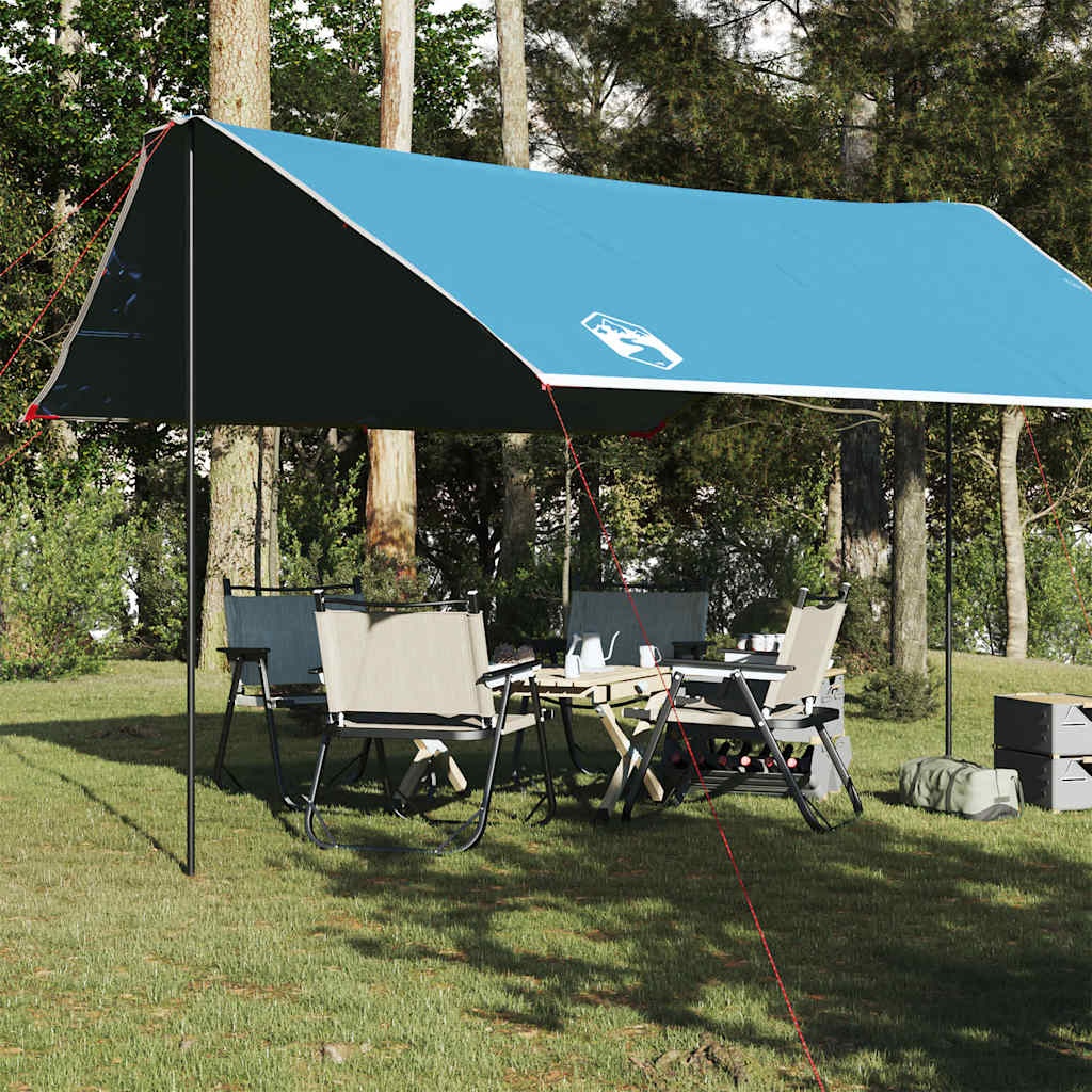 vidaXL Tarp blå 430x380x210 cm vattentät