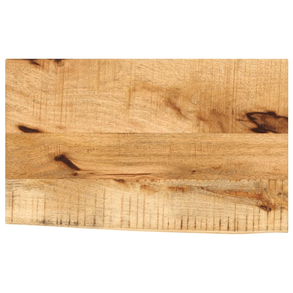 vidaXL Bordsskiva 40x30x3,8 cm levande kant massivt grovt mangoträ