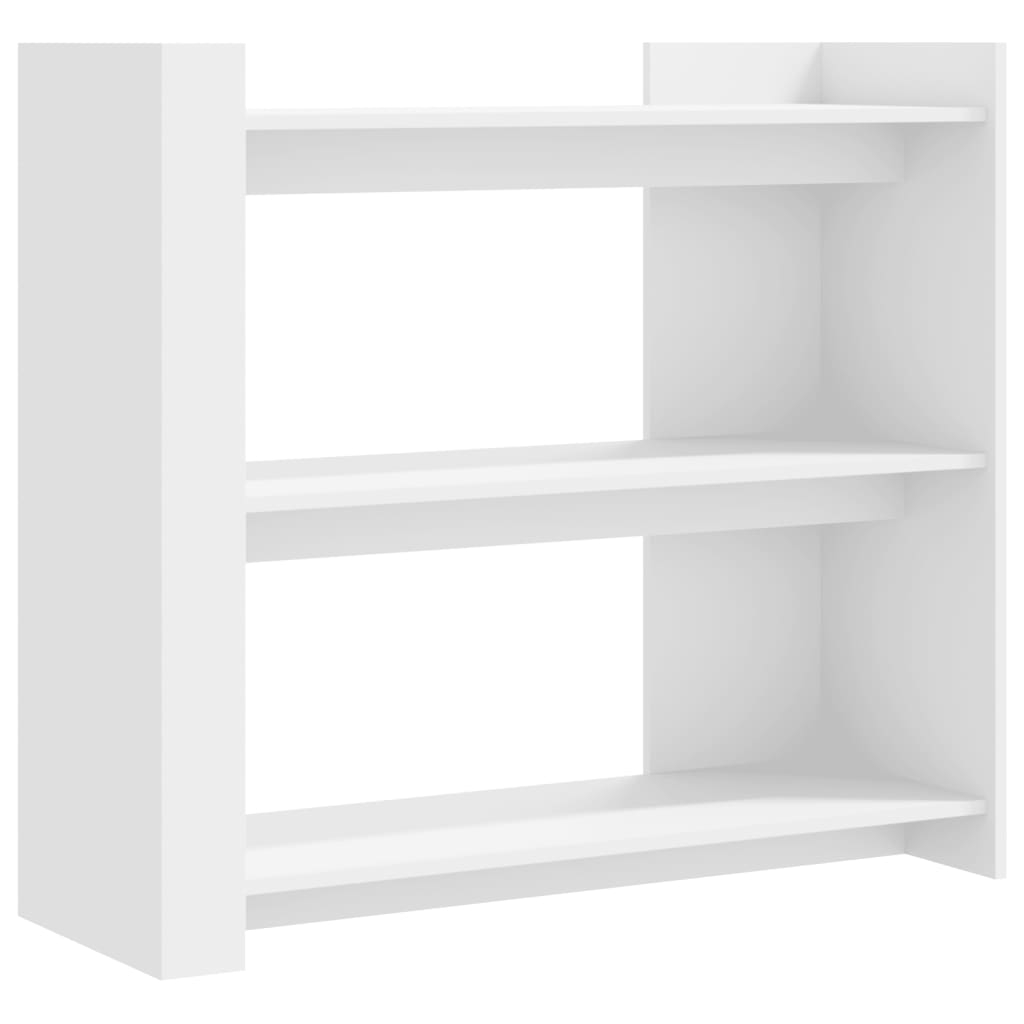 vidaXL Konsolbord vit 100x35x90 cm konstruerat trä