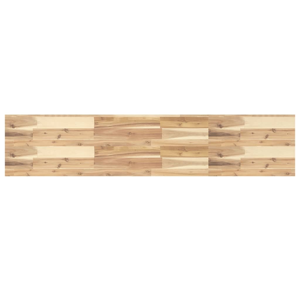 vidaXL Bordsskiva 120x30x4 cm rektangulär massiv akacia