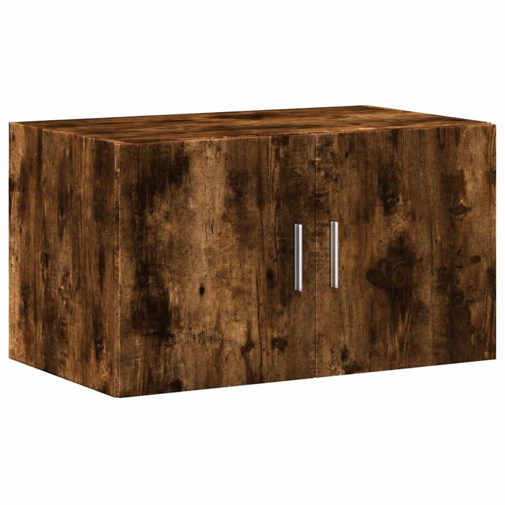 vidaXL Väggskåp rökfärgad ek 70x42,5x40 cm konstruerat trä
