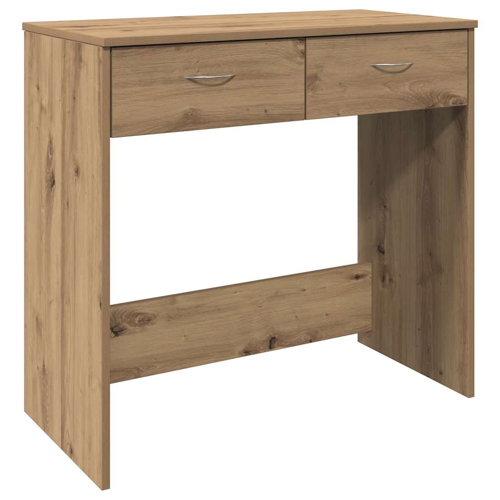 vidaXL Skrivbord ek 80x40x75 cm konstruerat trä