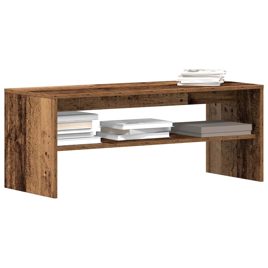 vidaXL TV-benk gammelt tre 100x40x40 cm konstruert tre vidaXL TV-benk gammelt tre 100x40x40 cm konstruert tre