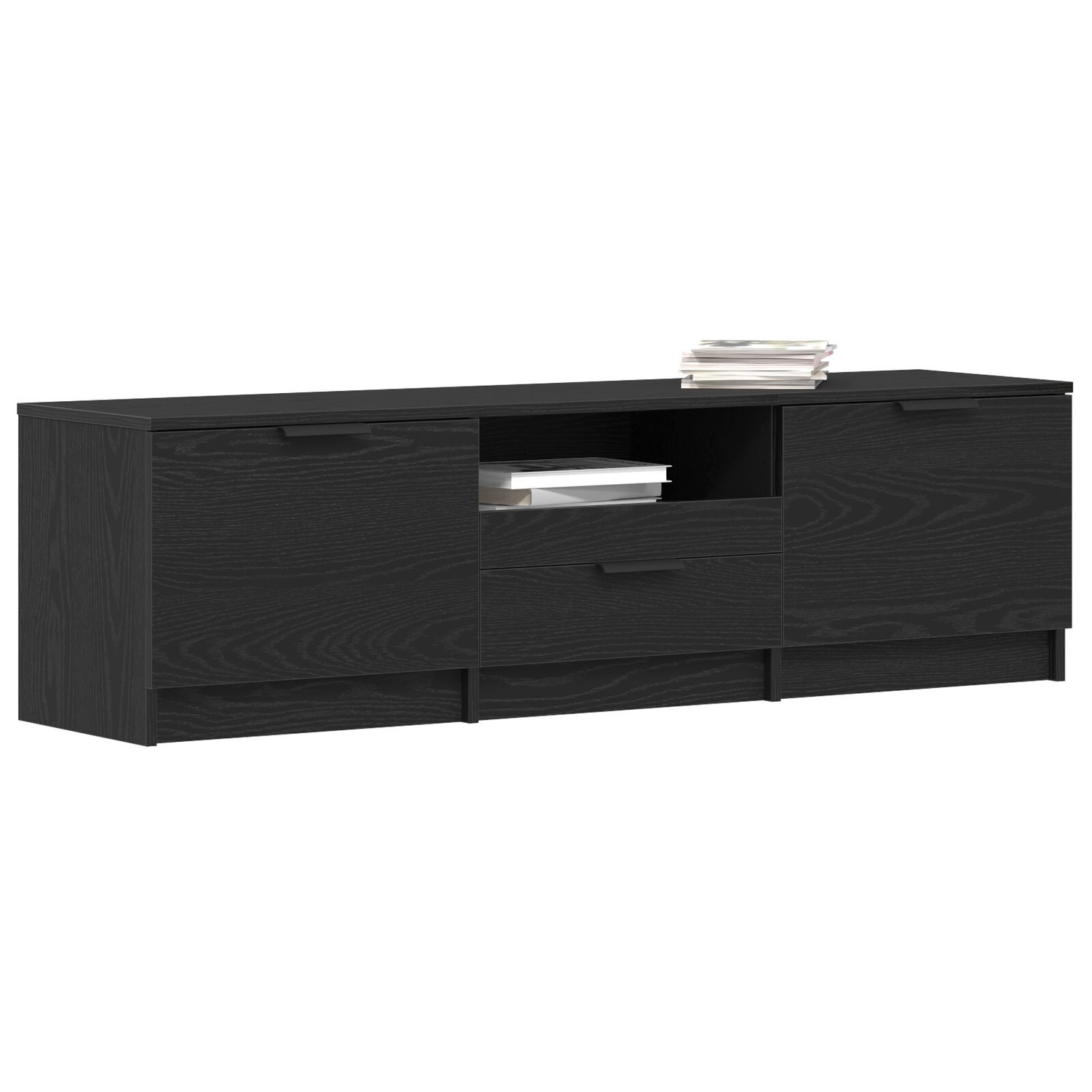 vidaXL TV-skap med skuff 140 x 35 x 40 cm Konstruert tre