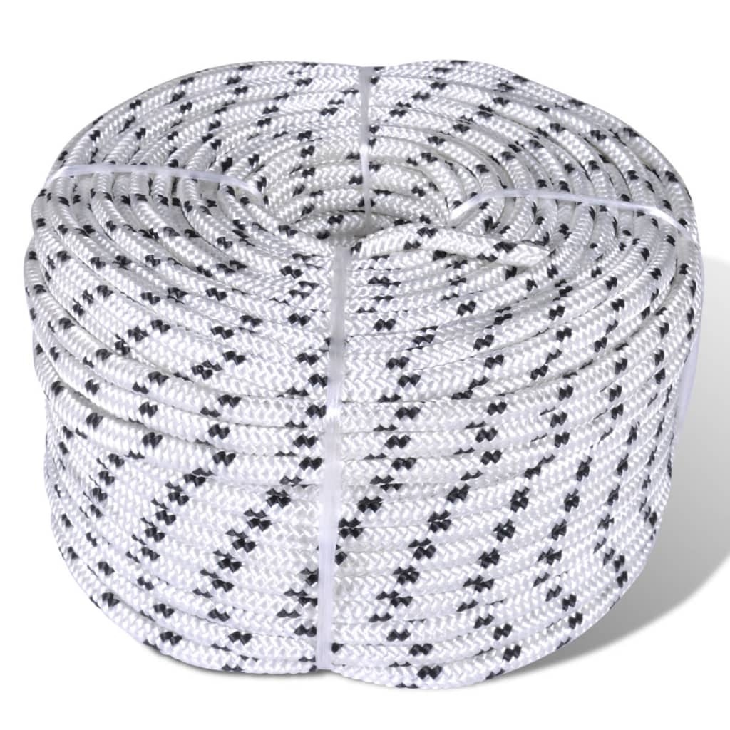 vidaXL Båtlina 14 mm x 50 m polyester